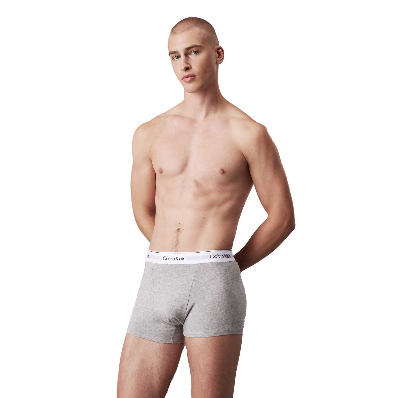 Calvin Klein Icon Cotton Stretch Relaxed Trunks - 3 Pack